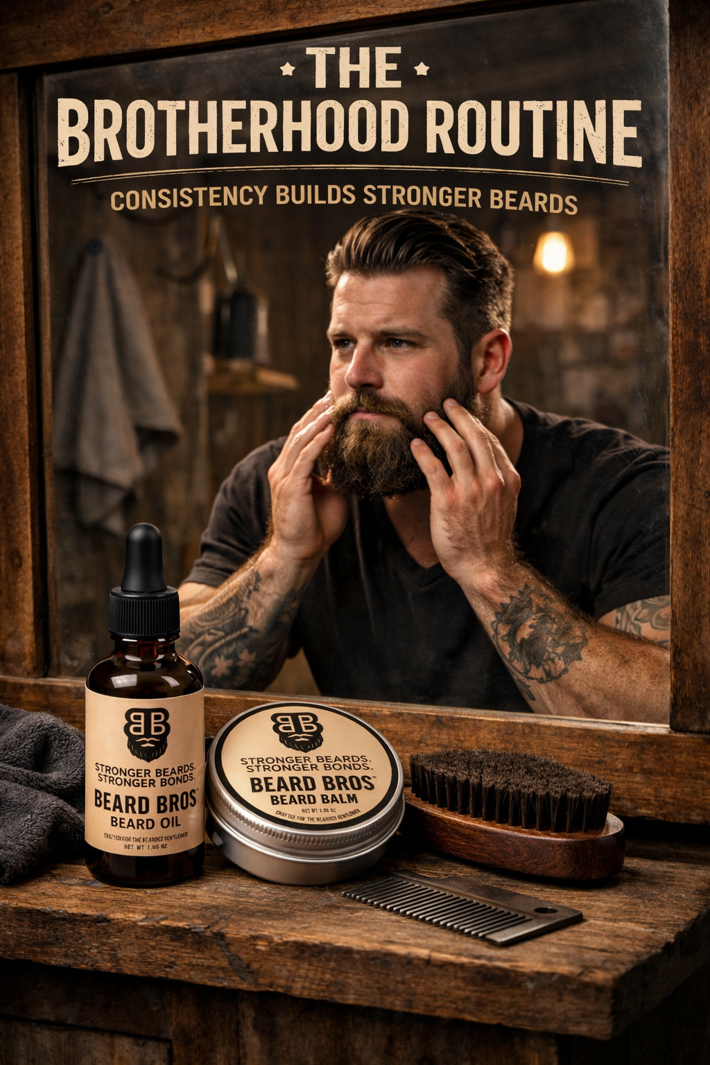 Beard Bros®️Premium Beard Oil – 2 Pack | Nourish, Soften & Strengthen
