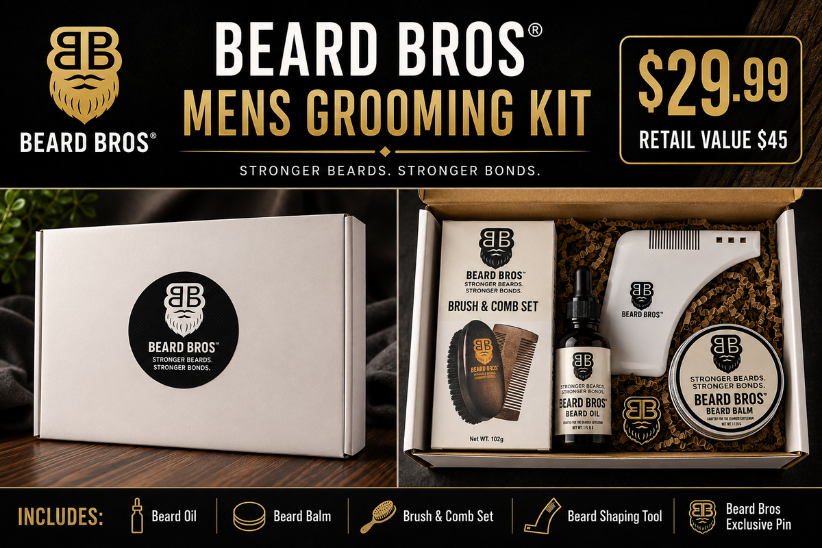 BEARD BROS® Complete Men’s Grooming Kit