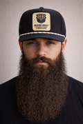 Beard Bros®️ Premium Camo Mesh Rope Trucker Hat